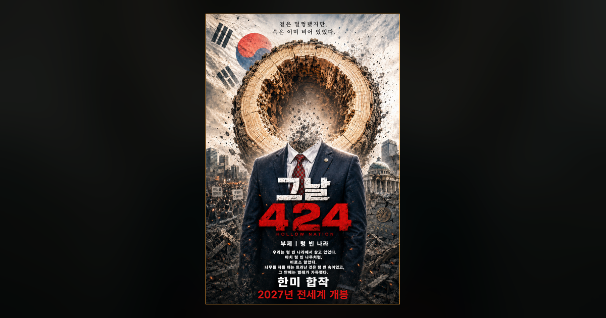 그날 424 콘셉트 포스터 미리보기.